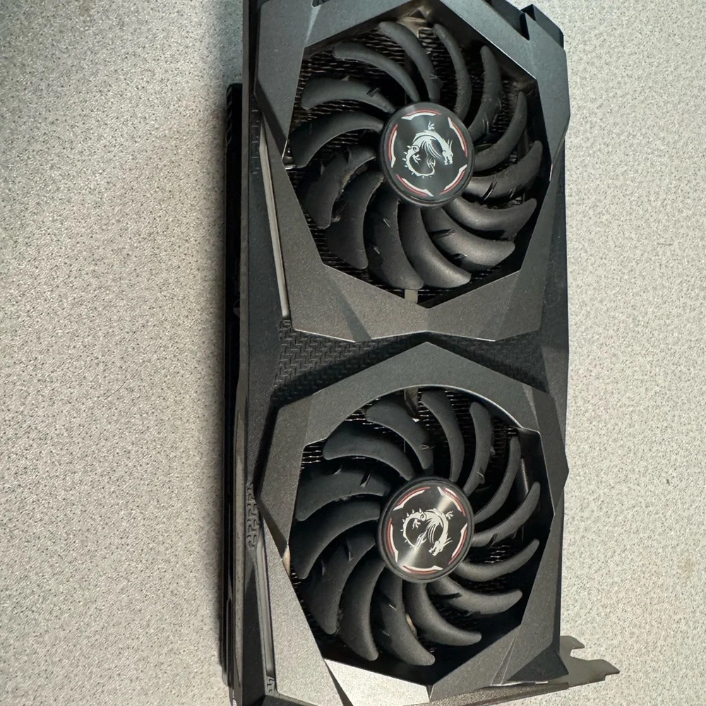 MSI Dual-Fan Black Graphics Card 2060